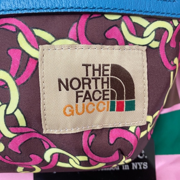 Gucci x The North Face Belt Bag Burgundy NEW 100% Authentic - Picture 3 of 9